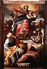 Annibale Carracci Canvas Paintings - Assumption of the Virgin Mary